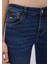 Mona Gold Klasik Vintage Koyu Mavi Jean Pantolon 1049787784 6