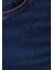 Mona Gold Klasik Vintage Koyu Mavi Jean Pantolon 1049787784 8
