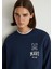 Mavi Logo Baskılı Lacivert Sweatshirt 1S10148-70488 8