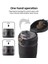 T2001 Tkk Çelik Termos Süzgeçli Mug 450 ml Siyah 2