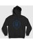 Unisex Siyah Alliance Logo World Of Warcraft Oyun Kapüşonlu Sweatshirt 1