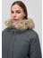 Kapüşonlu Yeşil Parka 1110533-71598 6