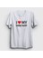 Unisex Beyaz I Love My Sugar Daddy T-Shirt 1