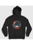Unisex Siyah Desert Space View Uzay Kapüşonlu Sweatshirt 1