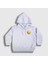 Unisex Çocuk Beyaz Gülmekten Gözünden Yaş Gelen Emoji Instagram Kapüşonlu Sweatshirt 1