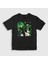 Unisex Çocuk Siyah Tatsumaki Anime One Punch Man T-Shirt 1