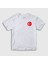 Unisex Çocuk Beyaz Türk Bayrağı Ay Yıldız Yuvarlak Logolu T-Shirt 1