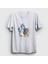 Unisex Beyaz Mordecai And Rigby Regular Show T-Shirt 1