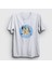 Unisex Beyaz Bluey Ailesi Bandit Chili T-Shirt 1