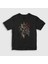 Unisex Çocuk Siyah Momonga Anime Overlord T-Shirt 1