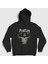 Unisex Siyah Poatan Mma Ufc Alex Pereira Kapüşonlu Sweatshirt 1