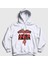 Unisex Beyaz Poster Anime Movie Film Akira Kapüşonlu Sweatshirt 1