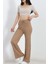 Stil Mark Rahat Kesim Fitilli Pantolon Camel - 15281.1766. 2