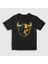 Unisex Çocuk Siyah Boğa Kafası Boğalı Sarı Lacivert Hediye T-Shirt 1