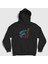 Unisex Siyah Bada Bing Sopranos Kapüşonlu Sweatshirt 1