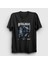 Unisex Siyah Solid Snake Metal Gear Solid T-Shirt 1