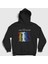Unisex Siyah Logo Jamiroquai Kapüşonlu Sweatshirt 1