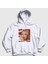 Unisex Beyaz Poster Sabrina Carpenter Kapüşonlu Sweatshirt 1