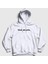Unisex Beyaz Tokum Ama Yerim Komik Kapüşonlu Sweatshirt 1