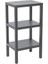 3 Raflı Gri Modüler Ünite Plastik 38 x 29 x 74 cm (4767) - MCT8327-4537 1