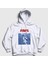 Unisex Beyaz Paws Jaws Film Komik Kedi Kedili Kapüşonlu Sweatshirt 1