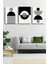 Soyut Modern Minimal Kanvas Tablosu 3'lü Canvas Tablo Seti Ev Oturma Odası Yatak Odası 1