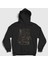 Unisex Siyah Street Racing Sokak Yarışı Araba Kapüşonlu Sweatshirt 1