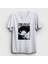 Beyaz Poster Anime Cowboy Bebop T-Shirt 1