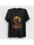 Siyah Haunted House Halloween Cadılar Bayramı T-Shirt 1