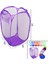 Open Hamper Renkli Oyuncak Sepeti Filesi 40 x 40 x 70 cm (4767) - MCT9481-7640 1