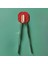 2li Yapışkanlı Retro Askılık Dolap Kapak Kulpu Kırmızı (4767) - MCT7998-3824 2