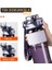 T1019 Tkk Silikon Tutma Gövde Tritan Pipetli Matara 600ML Mor 4