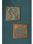 Yaşam Çiçeği Taş Duvar Tablosu Ahşap Çerçeveli Duvar Dekoru 2 Parça Tablo Seti Wall Art -W2-522- 3