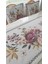 Gardenya Pamuk Duck Çiçek Baskılı Kumaş Krem Runner&kırlent Seti 3 Parça - 650 2