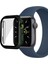 Apple Watch Serisi 9 8 7 41 mm Için Pc Temperli Gl Saat Kılıfı (Yurt Dışından) 3
