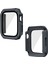 Apple Watch Serisi 8 7 45 mm Için Temperli Gl Filmli Pc Kasası (Yurt Dışından) 2