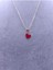 Kırmızı Kalp Model Kolye 2