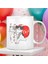 Aşık Kediler Temalı Romantik Kupa Bardak - 1 Adet Büyük Boy 300 ml 1