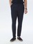 Lacivert Dokuma Jogging Fit Casual Pantolon 2