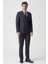 Agualva-Cacém T2475 Slim Fit 6 Drop Kruvaze Takım Elbise Desenli 3