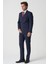 Abrantes T2474 Slim Fit 6 Drop Kruvaze Takım Elbise Desenli 4
