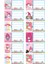 My Melody Defter Etiket Seti Sticker 3