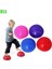 Liulian Gri 1 Adet Pvc Yoga Topu 16 cm Şişme Masaj Noktası Yarım Fit Top Denge Eğitmeni Sabitleyici Spor Pilates Fitness Dengeleme Topu (Yurt Dışından) 3