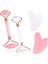 Pembe Reçine Kurulu Gua Sha Kazıma Masaj Kazıyıcı Kalp Şekli Spa Masaj Tahtası Yüz Kazıma Yüz Masajı Boyun Sırt Için Guasha Kazıma (Yurt Dışından) 2