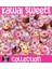 Kawaii Sweets( Tatlılar ) Temalı 2 Sayfa A4 107 Adet Sticker Set 1