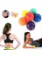 Turuncu Fıstık Masaj Topu Fitness Spor Yoga Topu Vücut Stresini Rahatlatmak Pvc Dayanıklı Ayak Dikenli Kas Masajı Tetik Noktası Ayak (Yurt Dışından) 5