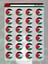 Free Palestine Özgür Filistin Sticker Set 1 Sayfa A4 3,8 cm 24 Adet 2