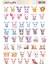 Kawaii Sea Bunny ( Tavşan) Temalı 1 Sayfa A4 47 Adet Sticker Set 2