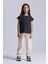 (Kids Girl) Kısa Kol Boxy Organik Pamuk Tshirt 2