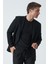 Bangor C4006 Slim Fit 6 Drop Likralı Ceket Siyah 1